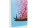 Canvas Picture Flower Boat Blue Pink 30x40cm - Μπλε Canvas Picture Flower Boat Blue Pink 30x40cm - Μπλε