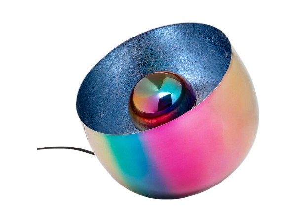 Φωτιστικό Δαπέδου  Rainbow Μεταλλικό Μπλε 26*26*25εκ. - Μπλε