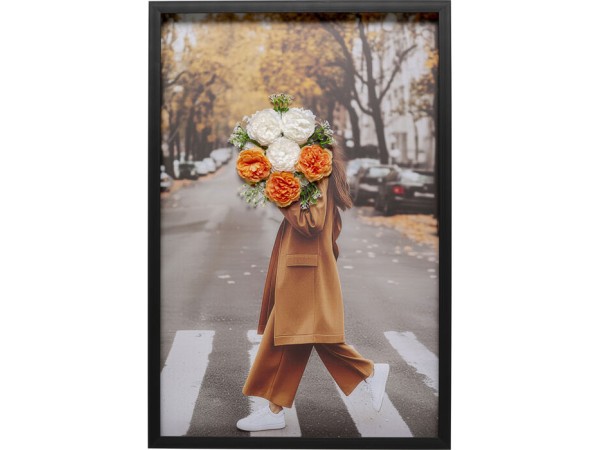 Πίνακας Καμβάς  Bouquet Spring Πολύχρωμος  64x4.5x94εκ. - Πολύχρωμο