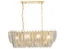 Φωτιστικό Οροφής Feather Glow Μεταλλικό Ασημί 95*30*34εκ. - Ασημί