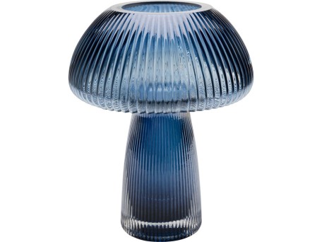 Βάζο Daphne Γυαλί Μπλε 18*18*24εκ. - Μπλε