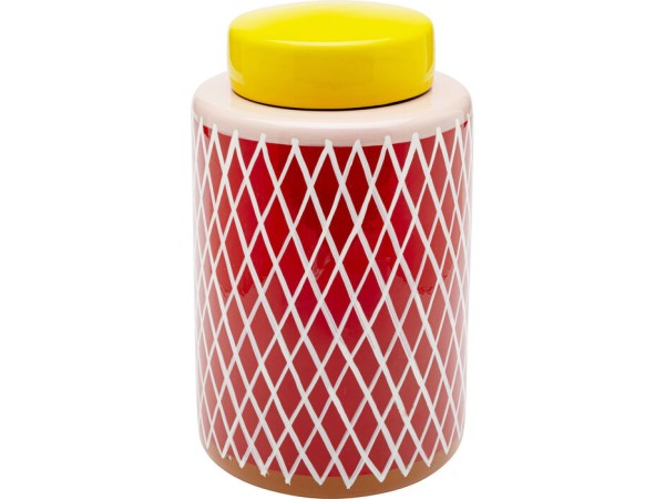 Διακοσμητικό Δοχείο Festa Κεραμικό Πολύχρωμο 16*16*26εκ. - Πολύχρωμο