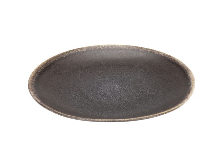 Πιάτο Valerio Κεραμικό Γκρι 22.3*22.3*2.5εκ. - Γκρι