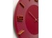 Wall Clock Leonardo Red/Gold Ø49cm - Κόκκινο Wall Clock Leonardo Red/Gold Ø49cm - Κόκκινο