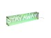 Φωτιστικό Επιτραπέζιο LED Stay Away 45*5*10εκ. - Διάφανο