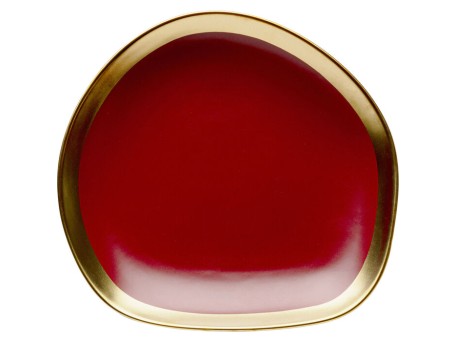 Plate Vibrations Red Ø27cm - Κόκκινο