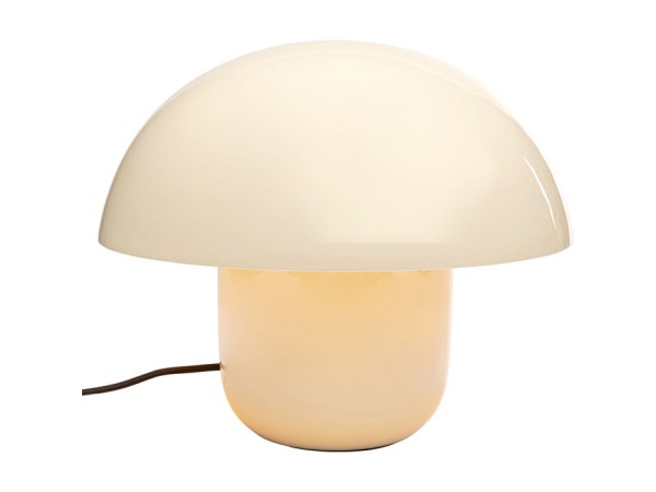 Φωτιστικό Επιτραπέζιο Mushroom Shiny Μεταλλικό Μπεζ 30*30*27εκ. - Μπεζ