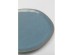 Plate Organic Turquise Ø20cm - Μπλε