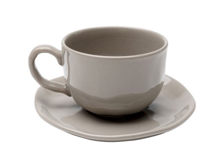 Coffee Cup Organic Grey (2/part) - Γκρι