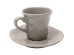 Espresso Cup Organic Grey (2/part) - Γκρι Espresso Cup Organic Grey (2/part) - Γκρι