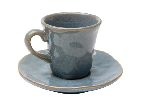 Espresso Cup Organic Turquise (2/part) - Μπλε