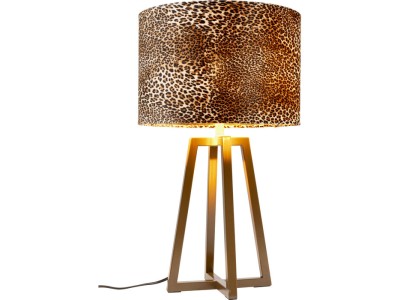 Φωτιστικό Επιτραπέζιο  Wildlife Μεταλλικό Χρυσό 30*30*51εκ. - Χρυσό