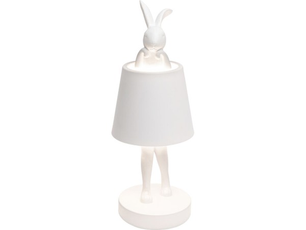 Φωτιστικό Επιτραπέζιο Κήπου  Animal Rabbit LED Λευκό 11*11*29εκ. - Λευκό