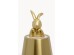 Φωτιστικό Επιτραπέζιο Κήπου Animal Rabbit LED Χρυσό 11*11*29εκ. - Χρυσό