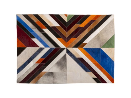 Χαλί  Eagle Eye Δέρμα Πολύχρωμο  200x300x0.5εκ. - Πολύχρωμο