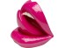 Διακοσμητικό Επιτραπέζιο  Hot Lips Κεραμικό Ροζ 25.5*20*23εκ. - Ροζ