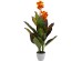 Τεχνητό Φυτό  Canna Lily Πράσινο 45*45*115εκ. - Πράσινο