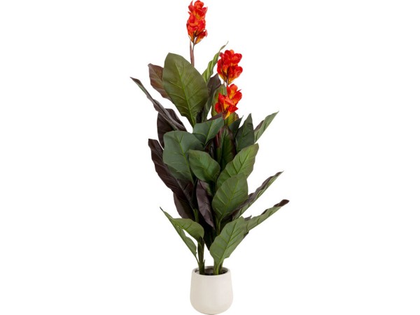 Τεχνητό Φυτό  Canna Lily Πράσινο 55*55*165εκ. - Πράσινο