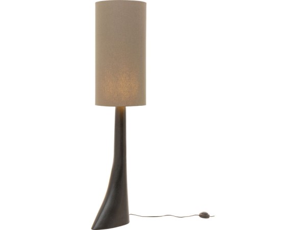 Φωτιστικό Δαπέδου  Fly Μεταλλικό Μπεζ 30*30*130εκ. - Μπεζ