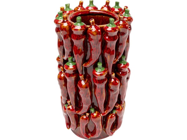 Βάζο Chili Κεραμικό Κόκκινο 20x20x35εκ. - Κόκκινο Βάζο Chili Κεραμικό Κόκκινο 20x20x35εκ. - Κόκκινο