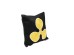 Μαξιλάρι Icon Bloom Ύφασμα Μαύρο 50x15x50εκ. - Μαύρο