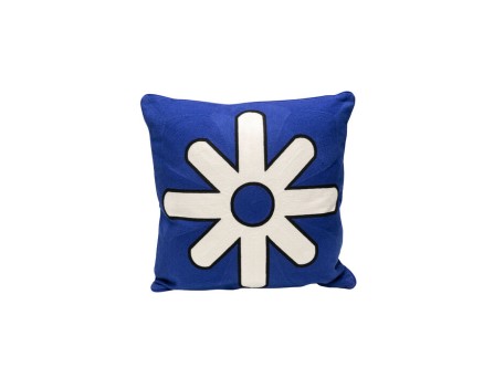 Μαξιλάρι  Icon Star Ύφασμα Μπλε 50x15x50εκ. - Μπλε