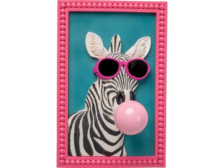 Πίνακας Zebra Bubble Πολύχρωμος 20x9x31εκ. - Πολύχρωμο