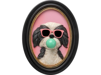 Πίνακας Dog Bubble Πολύχρωμος 23x7.5x31εκ. - Πολύχρωμο