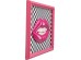 Πίνακας Lips Πολύχρωμος 27x2.5x27εκ. - Ροζ Πίνακας Lips Πολύχρωμος 27x2.5x27εκ. - Ροζ