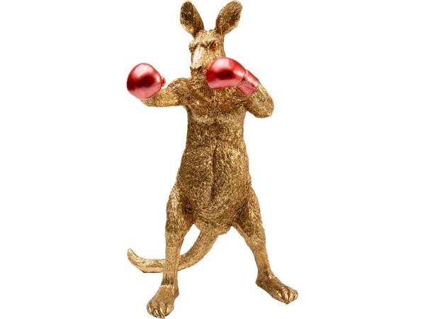 Διακοσμητικό Επιτραπέζιο Kangaroo Boxer Κεραμικό Χρυσό 25x23x40.5εκ. - Χρυσό Διακοσμητικό Επιτραπέζιο Kangaroo Boxer Κεραμικό Χρυσό 25x23x40.5εκ. - Χρυσό