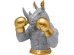 Κουμπαράς Rhino Boxer Κεραμικός Γκρι 24x23x30εκ. - Γκρι Κουμπαράς Rhino Boxer Κεραμικός Γκρι 24x23x30εκ. - Γκρι