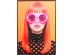 Πίνακας Lady Sunglasses Pink LED 50x3.8x70εκ. - Πολύχρωμο Πίνακας Lady Sunglasses Pink LED 50x3.8x70εκ. - Πολύχρωμο