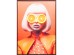 Πίνακας  Lady Sunglasses  LED Πολύχρωμος 50x3.8x70εκ. - Πολύχρωμο