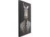Πίνακας Καμβάς  Mister Zebra Μαύρος 50x3x70εκ. - Μαύρο