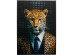Πίνακας Καμβάς Mister Leopard Μαύρος 50x3x70εκ. - Μαύρο Πίνακας Καμβάς Mister Leopard Μαύρος 50x3x70εκ. - Μαύρο
