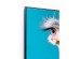 Πίνακας Καμβάς Mister Ostrich Μπλε  45x2.5x60εκ. - Μπλε