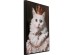 Πίνακας Καμβάς Princess Cat Λευκή  40x2.5x50εκ. - Κόκκινο