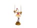 Κηροπήγιο Flamingo Royal Κεραμικό Πολύχρωμο 31x16.5x45εκ. - Πολύχρωμο