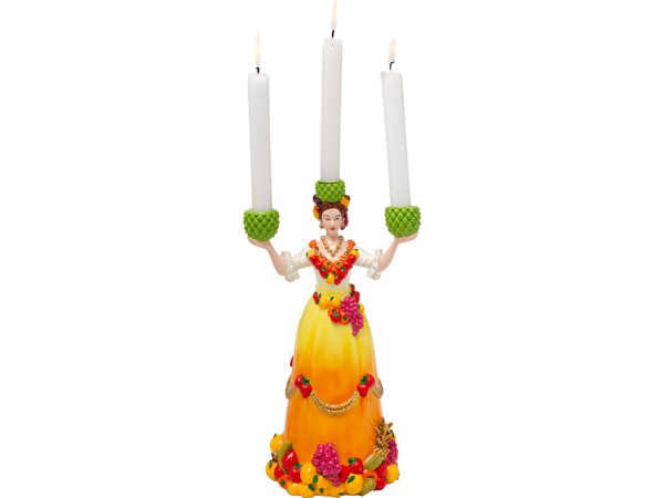 Κηροπήγιο Pineapple Lady Κεραμικό Πολύχρωμο 22.5x16.5x36εκ. - Πολύχρωμο Κηροπήγιο Pineapple Lady Κεραμικό Πολύχρωμο 22.5x16.5x36εκ. - Πολύχρωμο