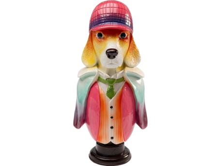 Διακοσμητικό Επιτραπέζιο Detective Dog Κεραμικό Πολύχρωμο 19x20x40εκ. - Πολύχρωμο