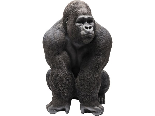 Διακοσμητικό Γορίλας XXL Μαύρος (PL) 90x73x107 εκ. - Γκρι Διακοσμητικό Γορίλας XXL Μαύρος (PL) 90x73x107 εκ. - Γκρι