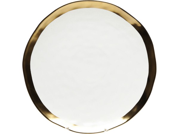 Πιάτο Bell Πορσελάνη Ø25cm - Μπλε