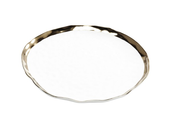 Πιάτο Bell Πορσελάνη Ø31cm - Μπλε