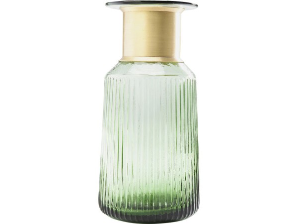 Βάζο Barfly Πράσινο-Χρυσό Γυάλινο 30 εκ. 15x15x30εκ - Χρυσό Βάζο Barfly Πράσινο-Χρυσό Γυάλινο 30 εκ. 15x15x30εκ - Χρυσό