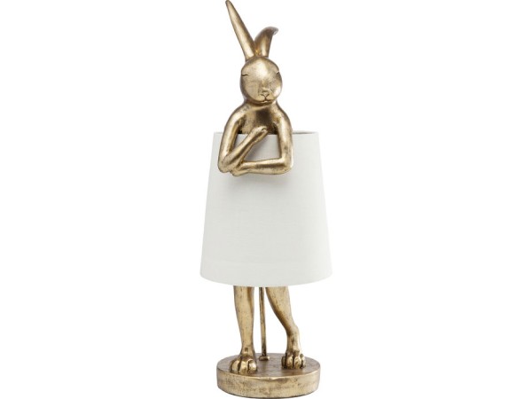 Επιτραπέζιο Φωτιστικό Κουνέλι Χρυσό - Γκρι Επιτραπέζιο Φωτιστικό Κουνέλι Χρυσό - Γκρι