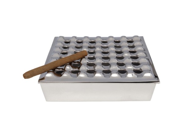 Σταχτοδοχείο Αλουμίνιου Soho Τετράγωνο Ασημί 25x25 εκ. 25x25x7εκ - Ασημί Σταχτοδοχείο Αλουμίνιου Soho Τετράγωνο Ασημί 25x25 εκ. 25x25x7εκ - Ασημί