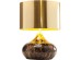 Επιτραπέζιο Φωτιστικό Mamo Deluxe Καφέ-Χρυσό 30x30x41εκ Ε27 - Χρυσό