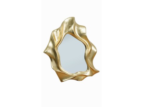 Καθρέφτης Τοίχου Andromeda Ξύλο Χρυσός  92x4x122 εκ. - Χρυσό