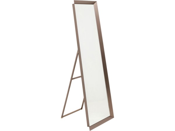 Καθρέφτης Δαπέδου Arezzo Coffee Μεταλλικός/Γυαλί Μπρονζέ  53x6,5x160εκ. - Χρυσό