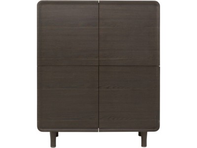 Ντουλάπι  Divine Ξύλο Καφέ 110x40.5x137εκ. - Καφέ